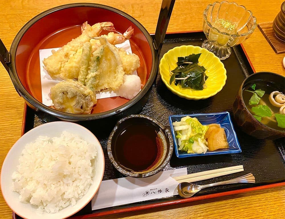 天ぷら定食